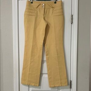 DOLCE & GABANA Linen Slacks size 42 (M/6)